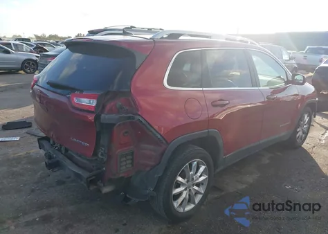 2016 Jeep Cherokee Limited z USA, uszkodzony, nr VIN 1C4PJLDS0GW160511